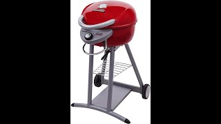 Review CharBroil 20602109 Patio Bistro TRUInfrared Electric Grill 2021 [upl. by Akimad]