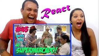 React 244 Pagode da Ofensa na Web 45 No Supermercado [upl. by Nangem54]