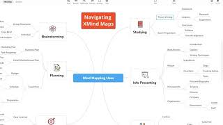 XMind Tutorial  Navigating Your Mind Maps [upl. by Gwenni]