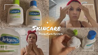 CUIDADOS COM A PELE SKINCARE com produtos CETAPHIL [upl. by Jerrylee154]