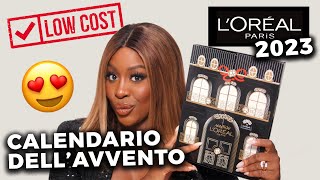 CALENDARIO DELLAVVENTO LOREAL PARIS 2023 🎁 LOW COST [upl. by Eimorej]