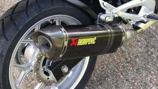 2017 NC750X Carbon Akrapovic Sound [upl. by Yonina]