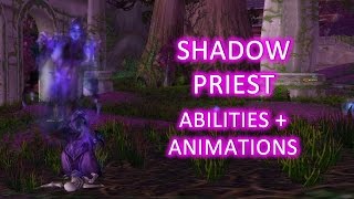 WoW Legion  Shadow Priest Abilities and Animations Public Alpha [upl. by Ahsitaf]