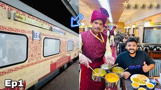 My first India’s Premium Luxury Train Journey  3 lakh ka ticket 😳  Indian Railways  Ep1 [upl. by Moclam35]