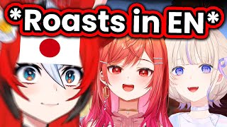 Bae Got Roasted Hard by Ririka and Hajime In English 【Hololive】 [upl. by Anotyal]