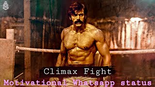 Sarpatta Parambarai Climax Fight Scene  Motivational whatsapp status  Boxing Match  Tamil [upl. by Leonanie]