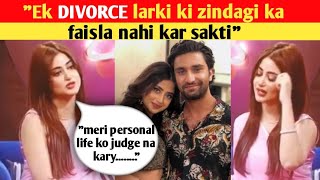 Sajal Ali Talking about divorce and Inspiration sajalali ahadrazamir [upl. by Ahsym]