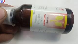 Ambrodil Syrup  Ambroxol Hydrochloride Syrup  Ambrodil Syrup uses Dosage benefit Review Hindi [upl. by Madonia]