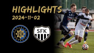 Highlights — Karlstad Fotboll  Sollentuna FK [upl. by Encratia]