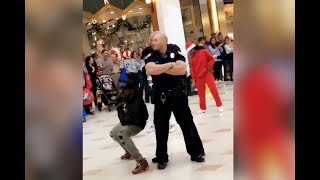 Miami Cops Stop Dancers in Mall Then Break It Down [upl. by Hassin]