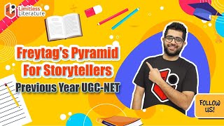 Freytags Pyramid For Storytellers  UGCNET English Past Papers [upl. by Yarased868]