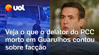 Morte de alvo do PCC saiba o que delator assassinado no aeroporto de Guarulhos contou sobre facção [upl. by Alikahs389]