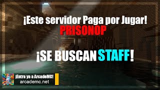 😎ArcadeMC  Nuevo servidor de PrisonOP con payouts [upl. by Akinor]