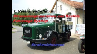 1 Veteranentreffen für Strassenzugmaschinen und Kaelble Fahrzeuge Eystrup Straßenfahrzeuge [upl. by Ecurb120]