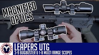 Leapers UTG 18 and 39 Scopes  Musty Yeti [upl. by Meggi]