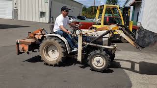 Vintage Satoh Buck Tractor [upl. by Potter]