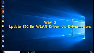 How to update 802 11n WLAN driver [upl. by Gorlin]