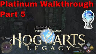 Hogwarts Legacy 100 Platinum Walkthrough Part 5 The Hidden Herbology Corridor [upl. by Chrisse]