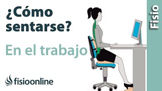 ¿Cómo sentarse bien en el trabajo [upl. by Khoury]