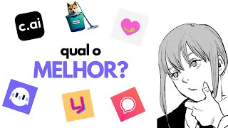 Qual é o MELHOR concorrente do Character AI [upl. by Lillis]