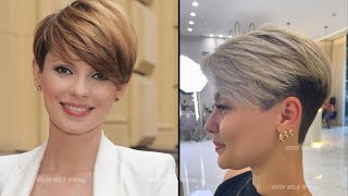 10 CORTE DE CABELO CURTO FEMININO PIXIE CUT CHANEL amp SHORT BOB [upl. by Delphinia778]