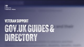 GOVUK Guides and Directory [upl. by Goodill]