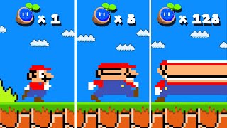 Mario but Every Seed makes Marios Stretchy [upl. by Apps]