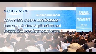 Meet Micro Sensor at Advanced Instrumentation Application and Innovation Development Forum [upl. by Akeyla]