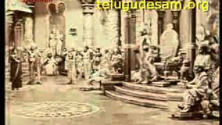 daaruni raajya sampada slokams in ntr pandava vanavaasam2 [upl. by Morrill931]