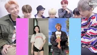 BTS REACTION Kika Kim vs Ten Yujin  March 2023 [upl. by Dlared]