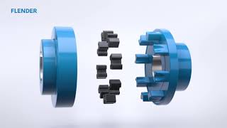 Flender NEUPEX coupling – Explanation of functions and design [upl. by Nageam]