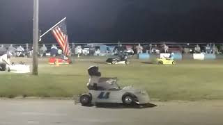 go kart racing at legends Atwood Indiana predator heat race September 14 2024 [upl. by Ahtekahs]