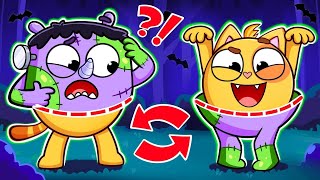 Monster Puzzle Song  Where Is My Body  Funny Kids Songs 🐱🐨🐰🦁And Nursery Rhymes by Baby Zoo [upl. by Tommy]