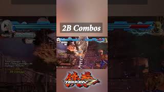 Tekken 2B Kazumi Combos shorts fightinggames tekken [upl. by Fisa843]