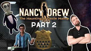 Lets Play Nancy Drew The Haunting of Castle Malloy Senior Detective Part 2 [upl. by Akieluz]