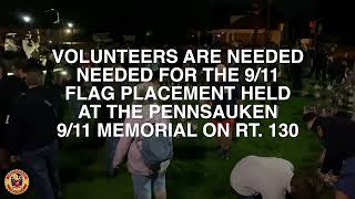 Volunteers Needed for 911 Memorial Flag Placement 2023 [upl. by Tab]