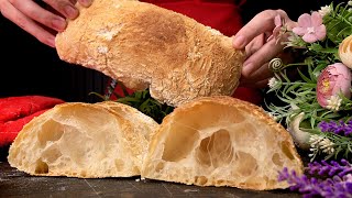 Das Rezept gehört meiner Urgroßmutter Die ganze Familie liebt dieses Ciabatta Rezept [upl. by Standing]