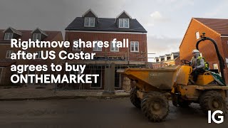 Rightmove shares fall after CoStar Group agrees to buy OnTheMarket [upl. by Suzetta399]