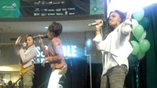 The McClain sisters singing quotCalling All The Monstersquot live  MOA [upl. by Lalise721]