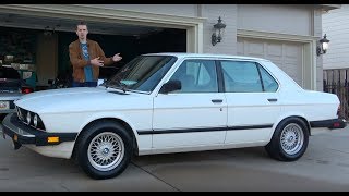 Heres Why the E28 BMW 535i Is Now Worth 50000 [upl. by Etana693]