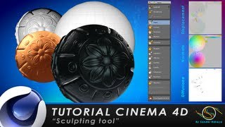 TUTORIAL CINEMA 4D quotSculpting toolsquot [upl. by Titus782]