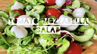 Tomato Mozzarella Salad  Tomaat Mozzarella Salade Shorts [upl. by Agostino]