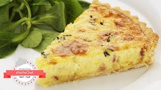 Quiche Lorraine  SelfieChef [upl. by Emerej]