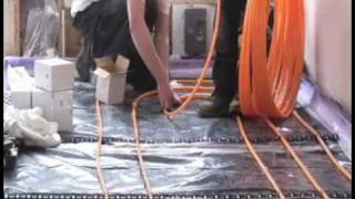 How to Install Underfloor Heating [upl. by Aksoyn]