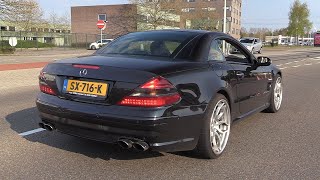 MercedesBenz SL55 AMG Doing Crazy Donuts [upl. by Ellene775]