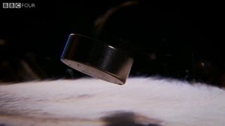 Quantum Levitation  Ceramics How They Work  BBC Four [upl. by Cirtemed938]