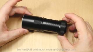 Nitecore EA41 Flashlight Extended Review  1020 Lumens on AAs [upl. by Tichon]