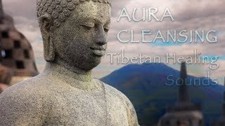 Tibetan Healing Sounds Cleans the Aura and Space Removes all negative energy [upl. by Yesdnik]