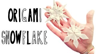 Origami Snowflake Riccardo Foschi [upl. by Merril]