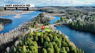 Airbnb Video Tour 5687 Ardoch Road Ompah Ontario [upl. by Syd]